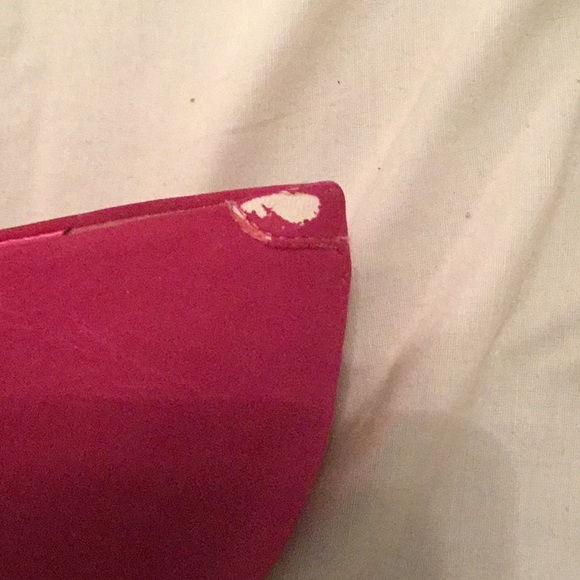 Hot Pink Peep-toe Heel; JustFab Suri 8 - Picture 5 of 7